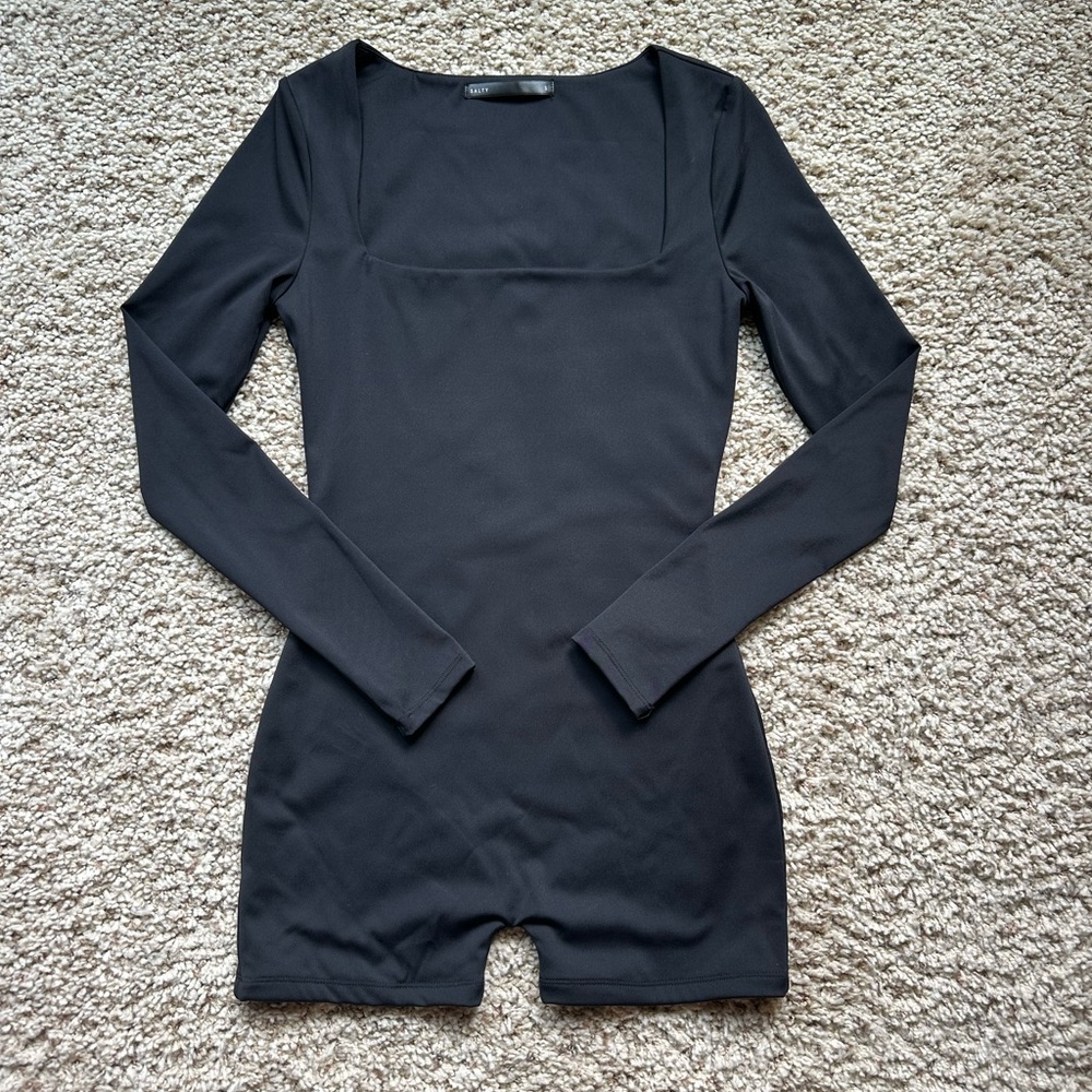 Black Long Sleeve One Piece NWOT